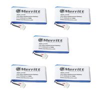 Replacement Battery for Sennheiser OfficeRunner, DW Pro 1, DW Pro 1, and SD Series Wireless Headsets- 5 Pack