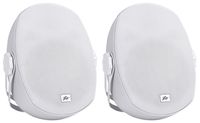 2 Peavey Impulse 5c Indoor/Outdoor 5" Speakers 4 Restaurant/Bar/Home/Patio-White