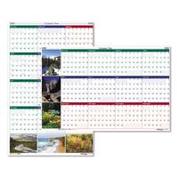House of Doolittle 2020 Laminated Wipe Off Wall Calendar, Earthscapes Scenic, Reversible, 32 x 48 Inches, January - December (HOD3931-20)