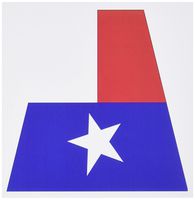 3dRose image of Texas flag done in contemporary style - Greeting Cards, 6 x 6 inches, set of 12 (gc_171755_2)