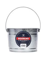 Behrens B325 Galvanized Steel Paint Pail, 2.5 Quart, Silver