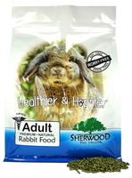 Sherwood Pet Health Rabbit Food-Adult, Timothy/Alfalfa Blend (Grain & Soy-Free) (Vet Used and Recommended) 10 lb.