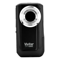 Vivitar DVR426-BLK/KIT-AMX LIC JPEG Video Recording Flip Digital Camera (Black) - Style May Vary