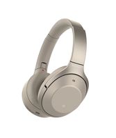 Sony Noise Cancelling Headphones WH1000XM2: Over Ear Wireless Bluetooth Headphones - Gold (Renewed)