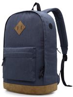 936Plus College Backpack High School Bookbag, Pewter