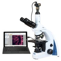 OMAX 40X-3000X 10MP Digital Quintuple Infinity Plan Darkfield LED Kohler Compound Microscope