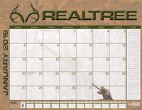 Turner Licensing Realtree Hidden Hunter 2019 22x17 Desk Calendar (19998061563)