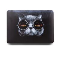 One Micron MacBook Pro 13 inch Case, Soft-Touch Smooth Lightweight Macbook Cover for A1278 Old MacBook Pro 13" CD Drive (2012-), Cool Cat