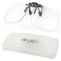Blue Light Blocking Glasses Clip-on Flip-up Computer Glasses Prevent Digital Eyes Strain/Eyes Ftigue Video Gaming Glasses Eye Protection Advanced Computer Eyewear