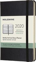 Moleskine Classic 12 Month 2020 Weekly Planner, Hard Cover, Pocket (3.5" x 5.5") Black