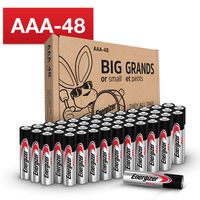 Energizer AAA Batteries (48 Count), Triple A Max Alkaline Battery - Packaging May Vary