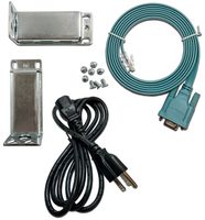 Cisco Compatible 3560/2960 Series Rack Mount Kit (RCKMNT-19-CMPCT=) with DB9 to RJ45 6ft. Console Cable (AIR-CONCAB1200=) and 16AWG, 6ft. AC Power Cable (CAB-16AWG-AC)