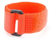 Reusable Cinch Straps - Various Sizes (12" x 1", Orange)