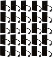 Buyer's Point HDMI Wall Plate [UL Listed] with 6-Inch Pigtail (25, Black)