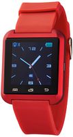 Victory Wireless Bluetooth Smartwatch with Pedometer, Red