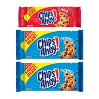 CHIPS AHOY! Original Chocolate Chip & Chewy Cookies, 3 Family Size Packs