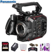 Panasonic AU-EVA1 Compact 5.7K Super 35mm Cinema Camera (AU-EVA1PJ) W/ 256GB Memory Card, Cleaning Set and More.