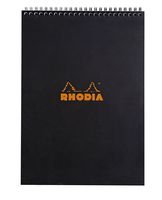 Rhodia Notepads Graph Black Wb 8.3 x 11.7