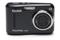 Kodak PIXPRO Friendly Zoom FZ43 16 MP Digital Camera with 4X Optical Zoom and 2.7in LCD Screen (Black) (Renewed)