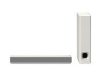 Sony HT-MT300/W HT-MT300 Powerful Mini Sound bar with Wireless Subwoofer, White (2017 Model)