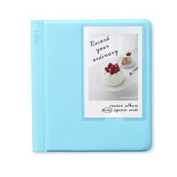 2NUL Fujifilm Instax Instant Camera Mini Photo Album (Sky Blue)