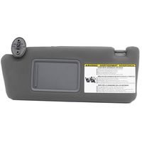 Ezzy Auto Gray Left Driver Side Sun Visor fit for 74320-04181-B1 2005-2012 Toyota Tacoma Visor Without Light