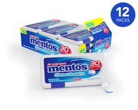 Mentos Clean Breath Hard Mints Sugar Free Candy, Peppermint, Valentines Day Gifts, Bulk