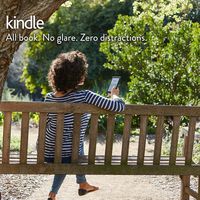 Kindle E-reader - Black, 6" Glare-Free Touchscreen Display, Wi-Fi, Built-In Audible - Includes