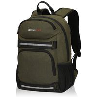 Veevanpro Cooler Backpack Insulated Backpack Cooler Lightweight Skateboard Backpack Leakproof Soft Cooler Bag 25 Cans, Army Green