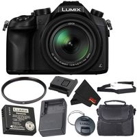 Panasonic Lumix DMC-FZ1000 Digital Camera 4K Point and Shoot Camera, 16X Leica DC Vario-Elmarit Zoom Lens Bronze Level Bundle