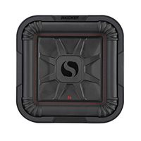 Kicker 46L7T104 Car Audio L7T Shallow Mount 10" Sub Square L7 Subwoofer L7T104