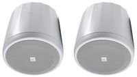 JBL C62P-WH Ultra-Compact Mid-High Satellite Hanging Pendant Speaker, White (sold as pair)