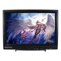 10.1inch LCD Monitor 1920x1200 Resolution Full View Angle HDMI VGA Input Source for Raspberry Pi Monitor Game Monitor