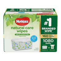 Huggies Natural Care Baby Wipe Refill, Unscented (920 Count)