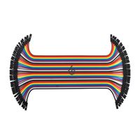 GenBasic 40 Piece Female to Female Jumper Wires (8 Inch)