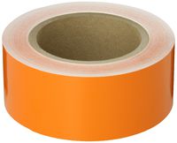 Brady 91430 2" Width, 90' Length, B-946 High Performance Vinyl, Orange Color Pipe Banding Tape