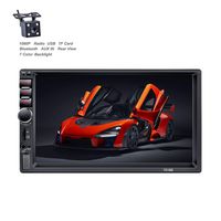 LSLYA 2 DIN Stereo, 7-inch Touch Screen car Radio MP5 MP3 Auto Video Player, Support for Bluetooth/FM/USB/SD/TF with Remote Control