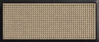 Hudson Exchange 4002 Waterhog Classic Boot Tray Mat, 34" L x 15" W, 3/8" thick, Camel