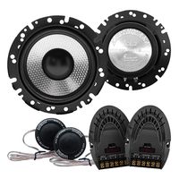Earthquake Sound FC6.2 Focus 2-Way 600 Watts 6.5" Component Speaker System 600W