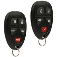 Key Fob Keyless Entry Remote fits Chevy Uplander/Buick Terraza/Pontiac Montana/Saturn Relay 2005 2006 2007 2008 2009 (15788020), Set of 2