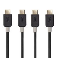 Cable Matters 2-Pack USB C to USB C Cable (USB-C Cable) Supporting 60W Charging in Black 3.3 Feet for Samsung Galaxy S10, S9, S8, Note 9, 8, LG G6, V30, Nintendo Switch, Google Pixel 3 and More