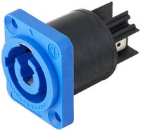 Neutrik NAC3MPA-1 powerCON Chassis Connector - Blue