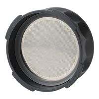 WeThinkeer Coffee Filter for Aeropress Coffee Maker, Air-Flow Valve Design Ensures No Drip Seal, Premium Stainless Steel Reusable Metal - Brew Cleaner Smoother Coffee