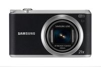 Samsung WB350F 16.2MP CMOS Smart WiFi & NFC Digital Camera with 21x Optical Zoom and 3.0" Touch Screen LCD and 1080p HD Video (Black)