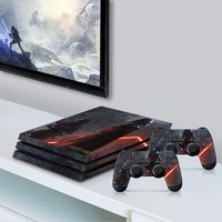 Controller Gear Officially Licensed Star Wars Jedi: Fallen Order - Empire Scatter Pattern" PS4 Pro Console & Controller Skin - PlayStation