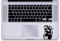 Iron - Man - Hand - Trackpad - Macbook - Decal - Keyboard