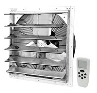 Iliving ILG8SF20VC Shutter Mount Exhaust Fan, 20" - Variable, Silver