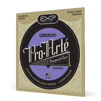 D'Addario EXP44 Coated Classical Guitar Strings, Extra Hard Tension