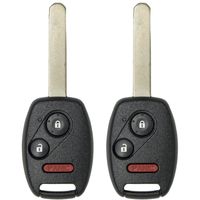 Keyless2Go Keyless Entry Remote Car Key Replacement for Vehicles That Use 3 Button CWTWB1U545-2 Pack