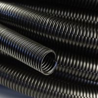 1" Split Wire Loom Conduit 20 Ft. Polyethylene Tubing Car Automotive Power Amp